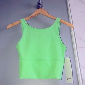 Lululemon Power Pivot Tank (4) SCGL Scream Green Light